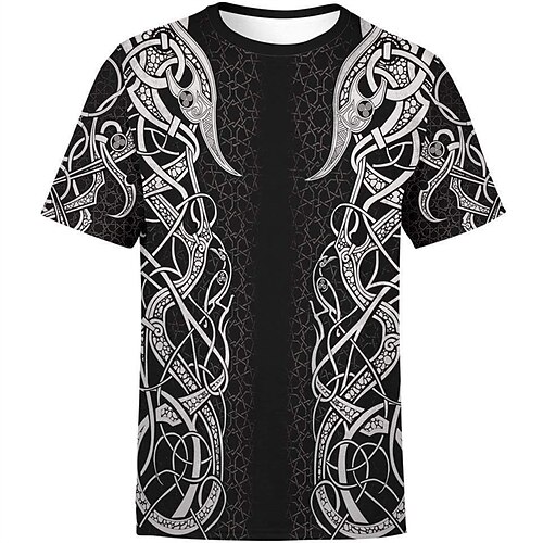 Men's Unisex T shirt Tee 3D Print Tribal Graphic Prints Crew Neck Street Daily Print Short Sleeve Tops Casual Comfortable Big and Tall Sports Gray Red / Summer
Men's Unisex T shirt Tee 3D Print Tribal Graphic Prints Crew Neck Street Daily Print Short Sleeve Tops Casual Comfortable Big and Tall Sports Gray Red / Summer