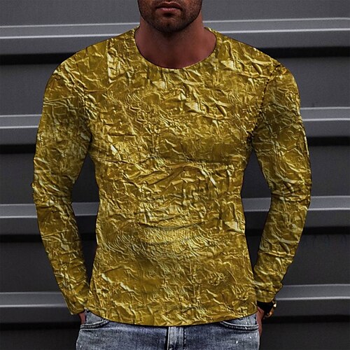 Men's T shirt Tee Tee Graphic Round Neck Yellow Long Sleeve 3D Print Casual Daily Print Tops Fashion Designer Comfortable Big and Tall
Men's T shirt Tee Tee Graphic Round Neck Yellow Long Sleeve 3D Print Casual Daily Print Tops Fashion Designer Comfortable Big and Tall