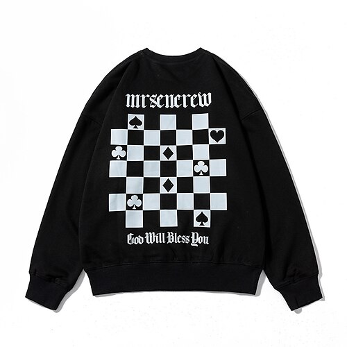 Men's Sweatshirt Pullover Graphic Letter Print Daily Holiday Going out Hot Stamping Casual Streetwear Hoodies Sweatshirts White Black Light gray
Men's Sweatshirt Pullover Graphic Letter Print Daily Holiday Going out Hot Stamping Casual Streetwear Hoodies Sweatshirts White Black Light gray