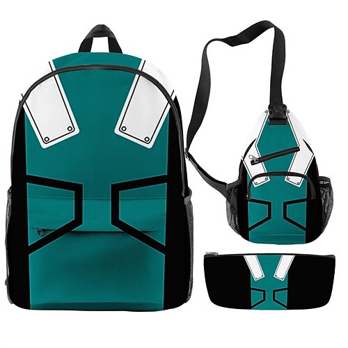 New Trendy Schoolbag My Hero Academia Character Suit 3d Color Printing Travel Double Backpack Set
New Trendy Schoolbag My Hero Academia Character Suit 3d Color Printing Travel Double Backpack Set