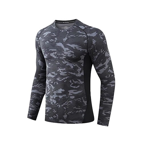 Men's Compression Shirt Patchwork Long Sleeve Sweatshirt Athletic Winter Spandex Breathable Quick Dry Moisture Wicking Gym Workout Running Active Training Sportswear Activewear Solid Colored Black
Men's Compression Shirt Patchwork Long Sleeve Sweatshirt Athletic Winter Spandex Breathable Quick Dry Moisture Wicking Gym Workout Running Active Training Sportswear Activewear Solid Colored Black
