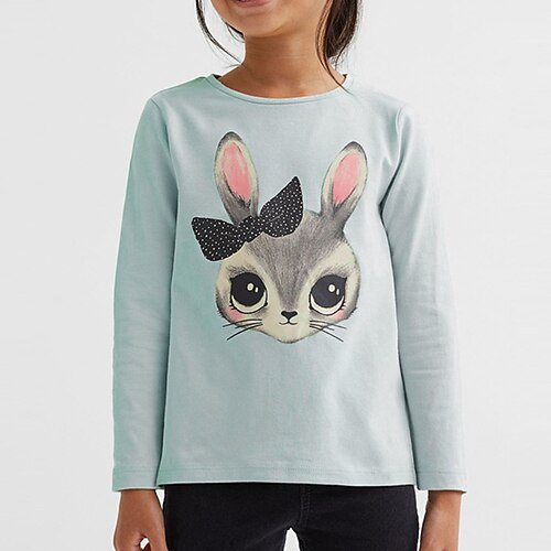 Kids Girls' T shirt Animal Daily Long Sleeve Adorable Cotton 2-8 Years Winter Blue
Kids Girls' T shirt Animal Daily Long Sleeve Adorable Cotton 2-8 Years Winter Blue