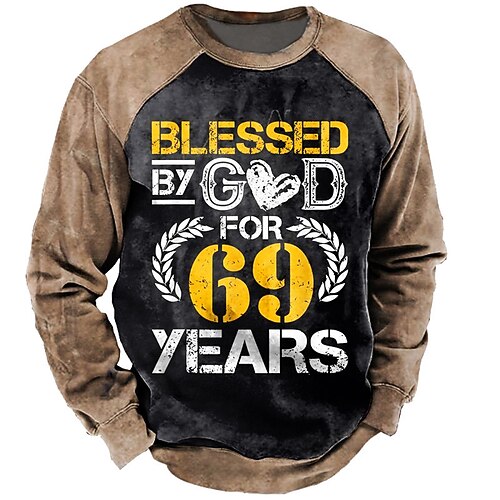 Men's Unisex Sweatshirt Pullover Graphic Prints Letter Patchwork Print Daily Sports Holiday 3D Print Designer Casual Hoodies Sweatshirts Brown
Men's Unisex Sweatshirt Pullover Graphic Prints Letter Patchwork Print Daily Sports Holiday 3D Print Designer Casual Hoodies Sweatshirts Brown