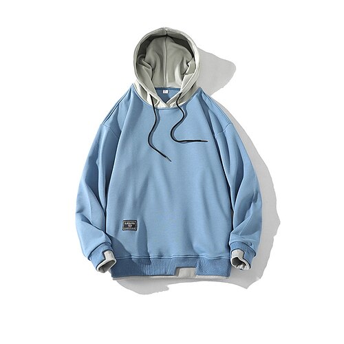 Men's Pullover Hoodie Sweatshirt Color Block Sports Outdoor Daily Sports Basic Casual Hoodies Sweatshirts Green Black Blue
Men's Pullover Hoodie Sweatshirt Color Block Sports Outdoor Daily Sports Basic Casual Hoodies Sweatshirts Green Black Blue
