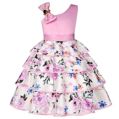 Kids Girls' Dress Graphic A Line Dress Midi Dress Party Bow Sleeveless Cute Dress 3-10 Years Spring Blue Purple Pink
Kids Girls' Dress Graphic A Line Dress Midi Dress Party Bow Sleeveless Cute Dress 3-10 Years Spring Blue Purple Pink