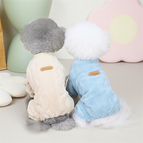 Dog Cat Sweater Jumpsuit Solid Colored Cute Sweet Dailywear Casual Daily Winter Dog Clothes Puppy Clothes Dog Outfits Soft Blue Pink Khaki Costume for Girl and Boy Dog Flannel Fabric S M L XL 2XL
Dog Cat Sweater Jumpsuit Solid Colored Cute Sweet Dailywear Casual Daily Winter Dog Clothes Puppy Clothes Dog Outfits Soft Blue Pink Khaki Costume for Girl and Boy Dog Flannel Fabric S M L XL 2XL