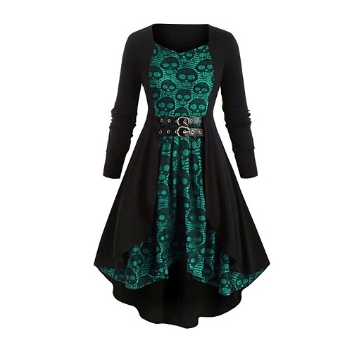 Women's Party Dress A Line Dress Knee Length Dress Green Wine Long Sleeve Color Block Layered Patchwork Plus High Low Fall Winter Square Neck Fashion Modern 2022 M L XL XXL 3XL 4XL 5XL
Women's Party Dress A Line Dress Knee Length Dress Green Wine Long Sleeve Color Block Layered Patchwork Plus High Low Fall Winter Square Neck Fashion Modern 2022 M L XL XXL 3XL 4XL 5XL