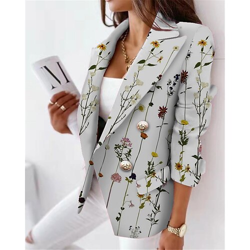 Per donna Giacca Standard Con tasche Cappotto Verde Grigio Grigio chiaro Moda Da cerimonia Ufficio Autunno Inverno Doppiopetto Collo ripiegabile Standard S M L XL XXL 3XL
Per donna Giacca Standard Con tasche Cappotto Verde Grigio Grigio chiaro Moda Da cerimonia Ufficio Autunno Inverno Doppiopetto Collo ripiegabile Standard S M L XL XXL 3XL