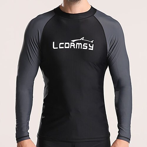 Men's Rash Guard Swim Shirt UPF50 Quick Dry Lightweight Long Sleeve Sun Shirt Bathing Suit Swimming Surfing Beach Water Sports Patchwork Spring Summer Autumn
Men's Rash Guard Swim Shirt UPF50 Quick Dry Lightweight Long Sleeve Sun Shirt Bathing Suit Swimming Surfing Beach Water Sports Patchwork Spring Summer Autumn