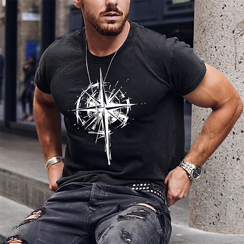 Men's Unisex T shirt Tee Cross Crew Neck Black Print Outdoor Street Short Sleeve Print Clothing Apparel Sports Designer Casual Big and Tall / Summer / Summer
Men's Unisex T shirt Tee Cross Crew Neck Black Print Outdoor Street Short Sleeve Print Clothing Apparel Sports Designer Casual Big and Tall / Summer / Summer