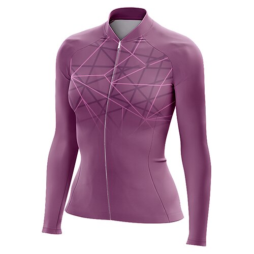 21Grams Women's Cycling Jersey Long Sleeve Bike Top with 3 Rear Pockets Mountain Bike MTB Road Bike Cycling Quick Dry Moisture Wicking Red Sports Clothing Apparel / Stretchy / Athleisure
21Grams Women's Cycling Jersey Long Sleeve Bike Top with 3 Rear Pockets Mountain Bike MTB Road Bike Cycling Quick Dry Moisture Wicking Red Sports Clothing Apparel / Stretchy / Athleisure