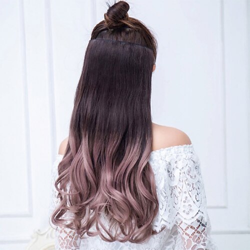Invisible Wire Hair Extension Wavy Curly Long Synthetic Hair Piece 20 Inch Adjustable Headband for Women Heat Resistant Fiber No Clip
Invisible Wire Hair Extension Wavy Curly Long Synthetic Hair Piece 20 Inch Adjustable Headband for Women Heat Resistant Fiber No Clip