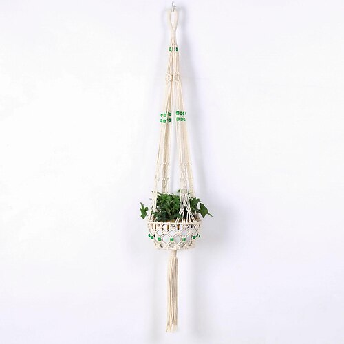 Plant Hanger Holder Boho Ornament Art Decor Home Bedroom Living Room Decoration Nordic Handmade Tassel Cotton Flower Pot
Plant Hanger Holder Boho Ornament Art Decor Home Bedroom Living Room Decoration Nordic Handmade Tassel Cotton Flower Pot