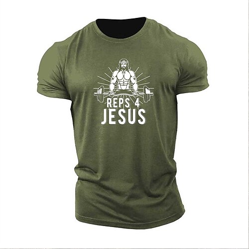 Men's Unisex T shirt Tee Letter Graphic Prints Crew Neck Army Green Short Sleeve Hot Stamping Outdoor Street Print Tops Sports Designer Casual Big and Tall / Summer / Summer
Men's Unisex T shirt Tee Letter Graphic Prints Crew Neck Army Green Short Sleeve Hot Stamping Outdoor Street Print Tops Sports Designer Casual Big and Tall / Summer / Summer