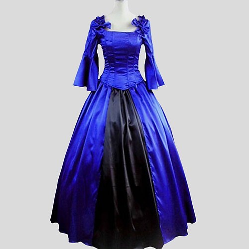 Rococo Victorian Ball Gown Vintage Dress Party Costume Masquerade Prom Dress Women's Costume Vintage Cosplay Party Halloween Carnival Long Sleeve Dress Masquerade
Rococo Victorian Ball Gown Vintage Dress Party Costume Masquerade Prom Dress Women's Costume Vintage Cosplay Party Halloween Carnival Long Sleeve Dress Masquerade