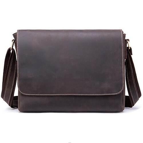 Men's Crossbody Bag Nappa Leather Cowhide Zipper Daily Red Brown Brown Coffee
Men's Crossbody Bag Nappa Leather Cowhide Zipper Daily Red Brown Brown Coffee
