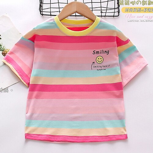 Kids Girls' T shirt Cartoon Daily Short Sleeve Active 3-12 Years Spring Blue Red
Kids Girls' T shirt Cartoon Daily Short Sleeve Active 3-12 Years Spring Blue Red