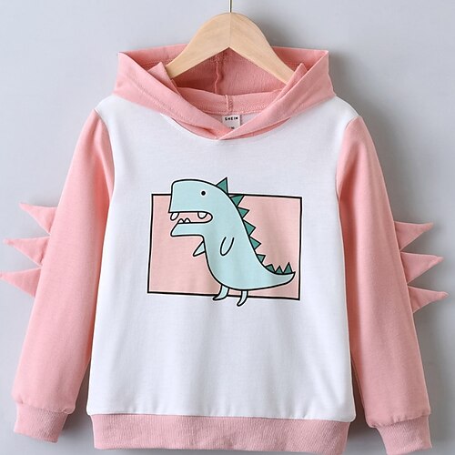 Kids Girls' Hoodie Dinosaur School Long Sleeve Cute Cotton 3-10 Years Fall Blue Purple Pink
Kids Girls' Hoodie Dinosaur School Long Sleeve Cute Cotton 3-10 Years Fall Blue Purple Pink
