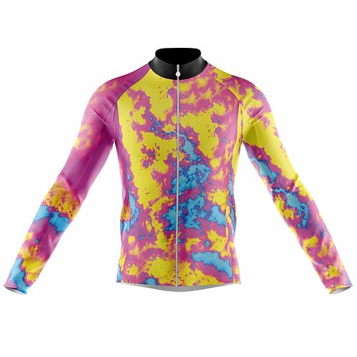 Men's Cycling Jersey Long Sleeve Bike Jersey with 3 Rear Pockets Mountain Bike MTB Road Bike Cycling Cycling Breathable Ultraviolet Resistant Quick Dry Rosy Pink Polyester Sports Clothing Apparel
Men's Cycling Jersey Long Sleeve Bike Jersey with 3 Rear Pockets Mountain Bike MTB Road Bike Cycling Cycling Breathable Ultraviolet Resistant Quick Dry Rosy Pink Polyester Sports Clothing Apparel