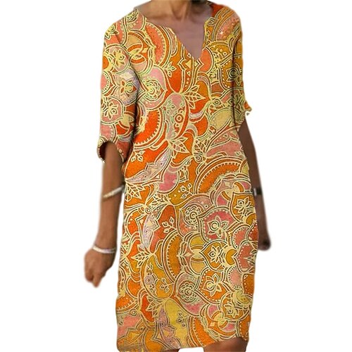 Damen Casual kleid Sweatkleid Etuikleid Midikleid Gelb Rosa Purpur Halbe Ärmel Blumen Bedruckt Winter Herbst V Ausschnitt Casual Wochenende Lockere Passform 2023 S M L XL XXL
Damen Casual kleid Sweatkleid Etuikleid Midikleid Gelb Rosa Purpur Halbe Ärmel Blumen Bedruckt Winter Herbst V Ausschnitt Casual Wochenende Lockere Passform 2023 S M L XL XXL
