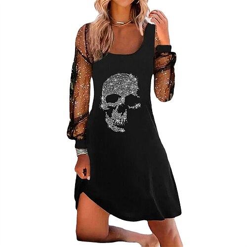 Women's Casual Dress A Line Dress Short Mini Dress Black Wine Dark Blue Long Sleeve Color Block Sequins Lace Patchwork Fall Spring U Neck Stylish Casual Modern Loose 2022 S M L XL XXL 3XL
Women's Casual Dress A Line Dress Short Mini Dress Black Wine Dark Blue Long Sleeve Color Block Sequins Lace Patchwork Fall Spring U Neck Stylish Casual Modern Loose 2022 S M L XL XXL 3XL