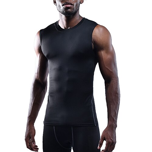 Men's Compression Tank Top Sleeveless Compression Clothing Athletic Breathable Quick Dry Moisture Wicking Gym Workout Running Active Training Sportswear Activewear Solid Colored Black Blue Dark Navy
Men's Compression Tank Top Sleeveless Compression Clothing Athletic Breathable Quick Dry Moisture Wicking Gym Workout Running Active Training Sportswear Activewear Solid Colored Black Blue Dark Navy
