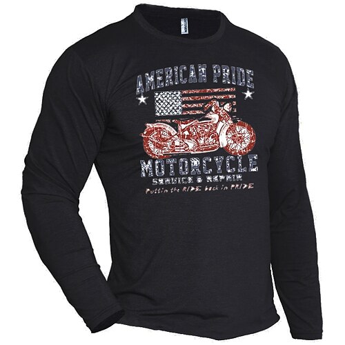 Men's Unisex T shirt Tee Letter Motorcycle American Flag V Neck Green Black Navy Blue Long Sleeve Hot Stamping Outdoor Street Print Tops Basic Sports Designer Simple
Men's Unisex T shirt Tee Letter Motorcycle American Flag V Neck Green Black Navy Blue Long Sleeve Hot Stamping Outdoor Street Print Tops Basic Sports Designer Simple