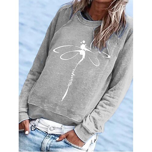 Women's Sweatshirt Casual Streetwear Print Green Black Blue Graphic Casual Round Neck Long Sleeve S M L XL XXL
Women's Sweatshirt Casual Streetwear Print Green Black Blue Graphic Casual Round Neck Long Sleeve S M L XL XXL
