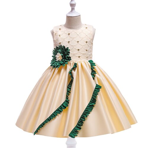 Kids Little Girls' Dress Floral A Line Dress Party Holiday Green Blue Yellow Asymmetrical Sleeveless Princess Sweet Dresses Spring Summer Regular Fit 3-10 Years
Kids Little Girls' Dress Floral A Line Dress Party Holiday Green Blue Yellow Asymmetrical Sleeveless Princess Sweet Dresses Spring Summer Regular Fit 3-10 Years