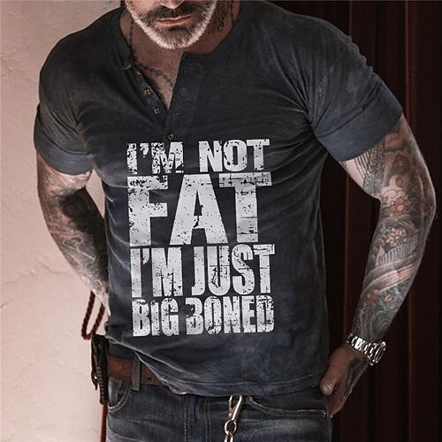 Men's T shirt Tee Henley Shirt Tee Graphic Letter Henley Gray 3D Print Plus Size Outdoor Daily Short Sleeve Button-Down Print Clothing Apparel Basic Designer Casual Classic / Summer / Summer / Sports
Men's T shirt Tee Henley Shirt Tee Graphic Letter Henley Gray 3D Print Plus Size Outdoor Daily Short Sleeve Button-Down Print Clothing Apparel Basic Designer Casual Classic / Summer / Summer / Sports
