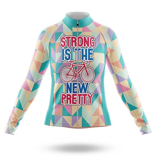 21Grams Women's Cycling Jersey Long Sleeve Bike Top with 3 Rear Pockets Mountain Bike MTB Road Bike Cycling Breathable Quick Dry Moisture Wicking Green Color Block Spandex Polyester Sports Clothing
21Grams Women's Cycling Jersey Long Sleeve Bike Top with 3 Rear Pockets Mountain Bike MTB Road Bike Cycling Breathable Quick Dry Moisture Wicking Green Color Block Spandex Polyester Sports Clothing