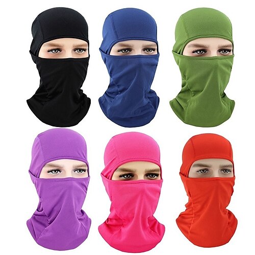 Men's Face cover Polyester Outdoor Athleisure Sports Sport Pure Color 1pc / pack Mask Portable Windproof Outdoor
Men's Face cover Polyester Outdoor Athleisure Sports Sport Pure Color 1pc / pack Mask Portable Windproof Outdoor