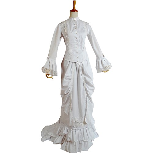 Rokoko Victoriansk Balkjole Vintage kjole Festkostume Maskerade Festkjole Dame Kostume Årgang Cosplay Fest Halloween Karneval Langærmet Kjole Maskerade
Rokoko Victoriansk Balkjole Vintage kjole Festkostume Maskerade Festkjole Dame Kostume Årgang Cosplay Fest Halloween Karneval Langærmet Kjole Maskerade