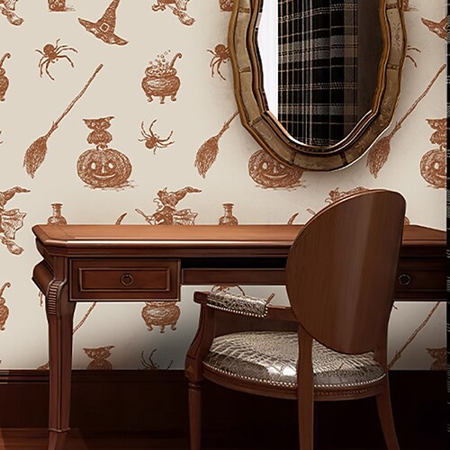 Halloween Wallpaper Wall Cover Sticker Film Peel and Stick Removable Self Adhesive PVC/Vinyl Wall Decal for Room Home Decoration 44300cm
Halloween Wallpaper Wall Cover Sticker Film Peel and Stick Removable Self Adhesive PVC/Vinyl Wall Decal for Room Home Decoration 44300cm