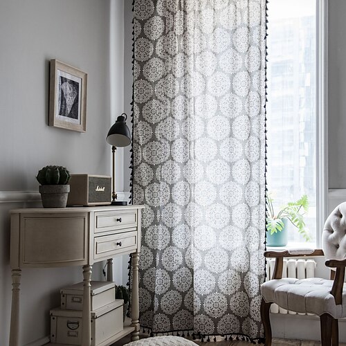 Semi-Blackout Window Curtains 1 Panel Darkening Curtains for Living Rooms Bedrooms for Easy Hanging
Semi-Blackout Window Curtains 1 Panel Darkening Curtains for Living Rooms Bedrooms for Easy Hanging