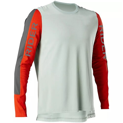 21Grams Men's Downhill Jersey Long Sleeve White Black Patchwork Bike Breathable Quick Dry Polyester Spandex Sports Patchwork Clothing Apparel / Stretchy
21Grams Men's Downhill Jersey Long Sleeve White Black Patchwork Bike Breathable Quick Dry Polyester Spandex Sports Patchwork Clothing Apparel / Stretchy