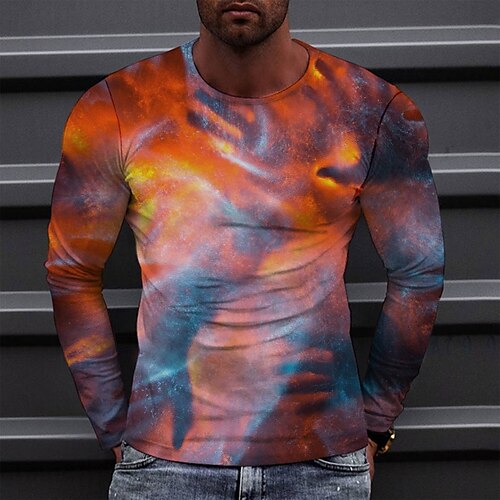 Men's T shirt Tee Tee Graphic Round Neck Orange Long Sleeve 3D Print Casual Daily Print Tops Fashion Designer Comfortable Big and Tall
Men's T shirt Tee Tee Graphic Round Neck Orange Long Sleeve 3D Print Casual Daily Print Tops Fashion Designer Comfortable Big and Tall