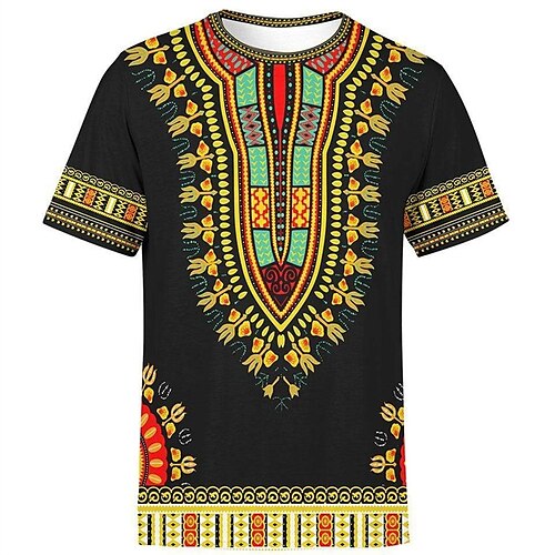Men's Unisex T shirt Tee 3D Print Tribal Graphic Prints Crew Neck Street Daily Print Short Sleeve Tops Casual Comfortable Big and Tall Sports Yellow / Summer
Men's Unisex T shirt Tee 3D Print Tribal Graphic Prints Crew Neck Street Daily Print Short Sleeve Tops Casual Comfortable Big and Tall Sports Yellow / Summer
