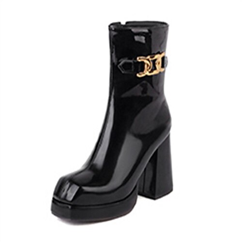 Mujer Botas Diario Botines Botines Invierno Plataforma Tacón alto Tacón Cuadrado Dedo cuadrada Minimalismo Cuero PU Cremallera Color sólido Negro Blanco Rojo claro
Mujer Botas Diario Botines Botines Invierno Plataforma Tacón alto Tacón Cuadrado Dedo cuadrada Minimalismo Cuero PU Cremallera Color sólido Negro Blanco Rojo claro
