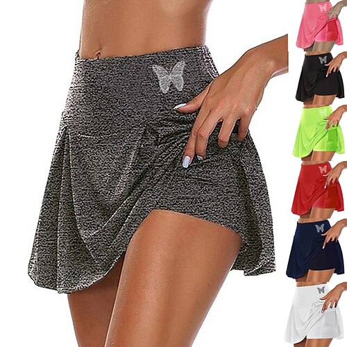 Dame Tennisskjørt Golfskjørt Yogaskjørt Sidelommer 2 i 1 Hurtigtørkende Yoga & Danse Sko Trening Treningsøkt Bunner Sommerfugl 1# 2# 3# sport Sportsklær Elastisk
Dame Tennisskjørt Golfskjørt Yogaskjørt Sidelommer 2 i 1 Hurtigtørkende Yoga & Danse Sko Trening Treningsøkt Bunner Sommerfugl 1# 2# 3# sport Sportsklær Elastisk