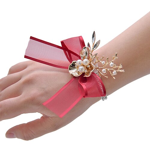 Wedding wrist flowers Fabric Wedding Party Polyester / Polyamide Modern Contemporary
Wedding wrist flowers Fabric Wedding Party Polyester / Polyamide Modern Contemporary