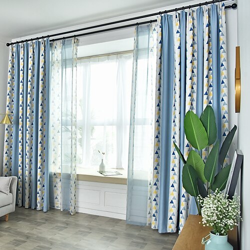 Two Panel American Style Imitation Linen Thickened Blackout Splicing Curtain Living Room Bedroom Dining Room Study Children's Room Insulation Curtain
Two Panel American Style Imitation Linen Thickened Blackout Splicing Curtain Living Room Bedroom Dining Room Study Children's Room Insulation Curtain