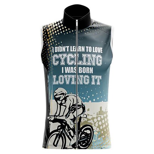 21Grams Men's Cycling Vest Sleeveless Blue Graphic Bike Breathable Quick Dry Reflective Strips Back Pocket Polyester Spandex Sports Graphic Clothing Apparel
21Grams Men's Cycling Vest Sleeveless Blue Graphic Bike Breathable Quick Dry Reflective Strips Back Pocket Polyester Spandex Sports Graphic Clothing Apparel