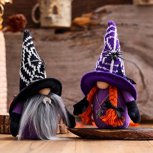 HalloweenPlush Decorations , 2Pcs Broom Witch Decorations Halloween Pumpkin Swedish Plush Elf Dolls Cute Faceless Doll for Halloween Home and Table Décor
HalloweenPlush Decorations , 2Pcs Broom Witch Decorations Halloween Pumpkin Swedish Plush Elf Dolls Cute Faceless Doll for Halloween Home and Table Décor