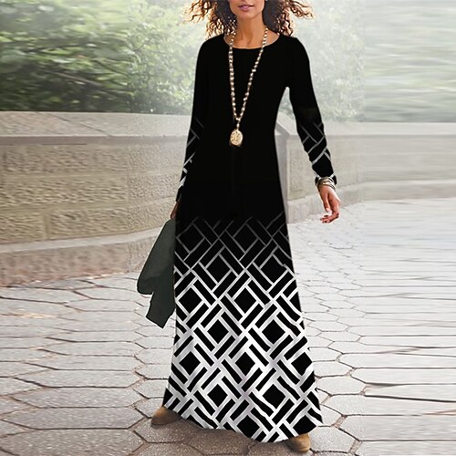 Women's Casual Dress Swing Dress Long Dress Maxi Dress Black Navy Blue White Long Sleeve Floral Pocket Winter Fall V Neck Winter Dress Fall Dress 2022 S M L XL XXL 3XL
Women's Casual Dress Swing Dress Long Dress Maxi Dress Black Navy Blue White Long Sleeve Floral Pocket Winter Fall V Neck Winter Dress Fall Dress 2022 S M L XL XXL 3XL