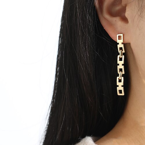 1 Pair Drop Earrings Earrings For Women's Gift Daily Festival Alloy Geometrical Holiday Fashion Birthday
1 Pair Drop Earrings Earrings For Women's Gift Daily Festival Alloy Geometrical Holiday Fashion Birthday