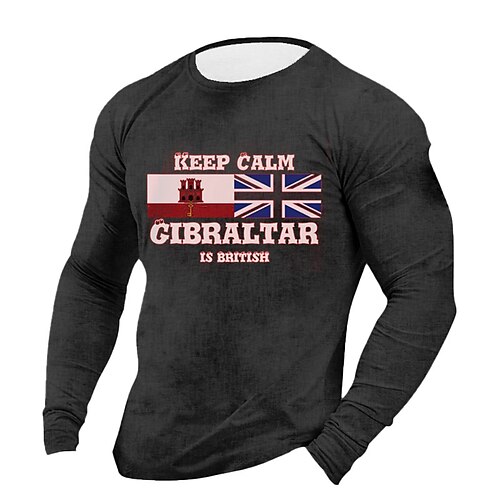 Men's Unisex T shirt Tee Graphic Prints National Flag Crew Neck Blue Dark Green Brown Coffee Black 3D Print Outdoor Street Long Sleeve Print Clothing Apparel Basic Sports Designer Casual
Men's Unisex T shirt Tee Graphic Prints National Flag Crew Neck Blue Dark Green Brown Coffee Black 3D Print Outdoor Street Long Sleeve Print Clothing Apparel Basic Sports Designer Casual