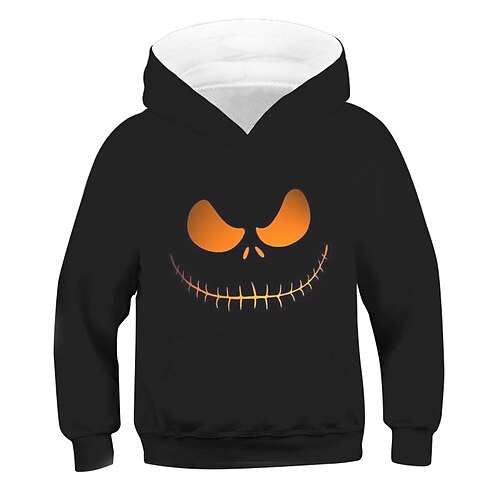Kids Boys Halloween Hoodie The Nightmare Long Sleeve 3D Print Skull Pocket Black Yellow Children Tops Fall Winter Active Sports Fashion Outdoor Daily Indoor Halloween Regular Fit
Kids Boys Halloween Hoodie The Nightmare Long Sleeve 3D Print Skull Pocket Black Yellow Children Tops Fall Winter Active Sports Fashion Outdoor Daily Indoor Halloween Regular Fit