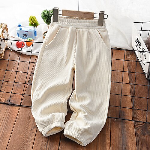 Kids Unisex Pants Solid Colored Active Daily 2-12 Years Winter Green Black Pink
Kids Unisex Pants Solid Colored Active Daily 2-12 Years Winter Green Black Pink