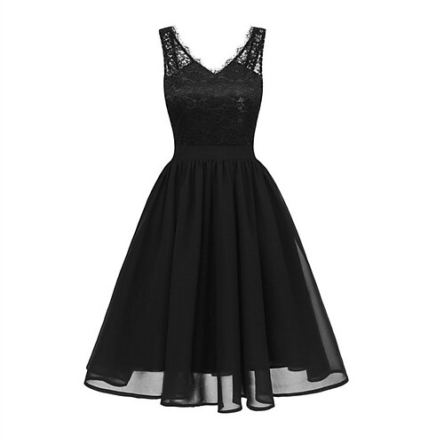 Mujer Vestido informal Vestido de Columpio Vestido Midi Negro Sin Mangas Color puro Encaje Primavera Verano Escote en Pico Fin de semana Delgado 2022 S M
Mujer Vestido informal Vestido de Columpio Vestido Midi Negro Sin Mangas Color puro Encaje Primavera Verano Escote en Pico Fin de semana Delgado 2022 S M
